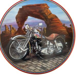 Easyrider Plate Collection The Way of the West Motorcycle Collectible 1995 #022A